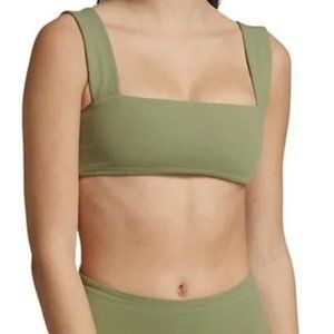 WeWoreWhat Bandeau Bra Top- Sage - Small NWT